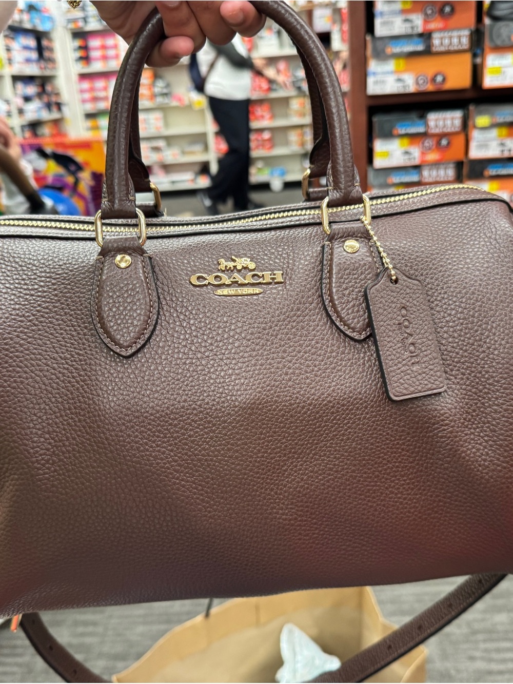 Coach Maple Large Rowan BRAND NEW - Picture 6 of 7